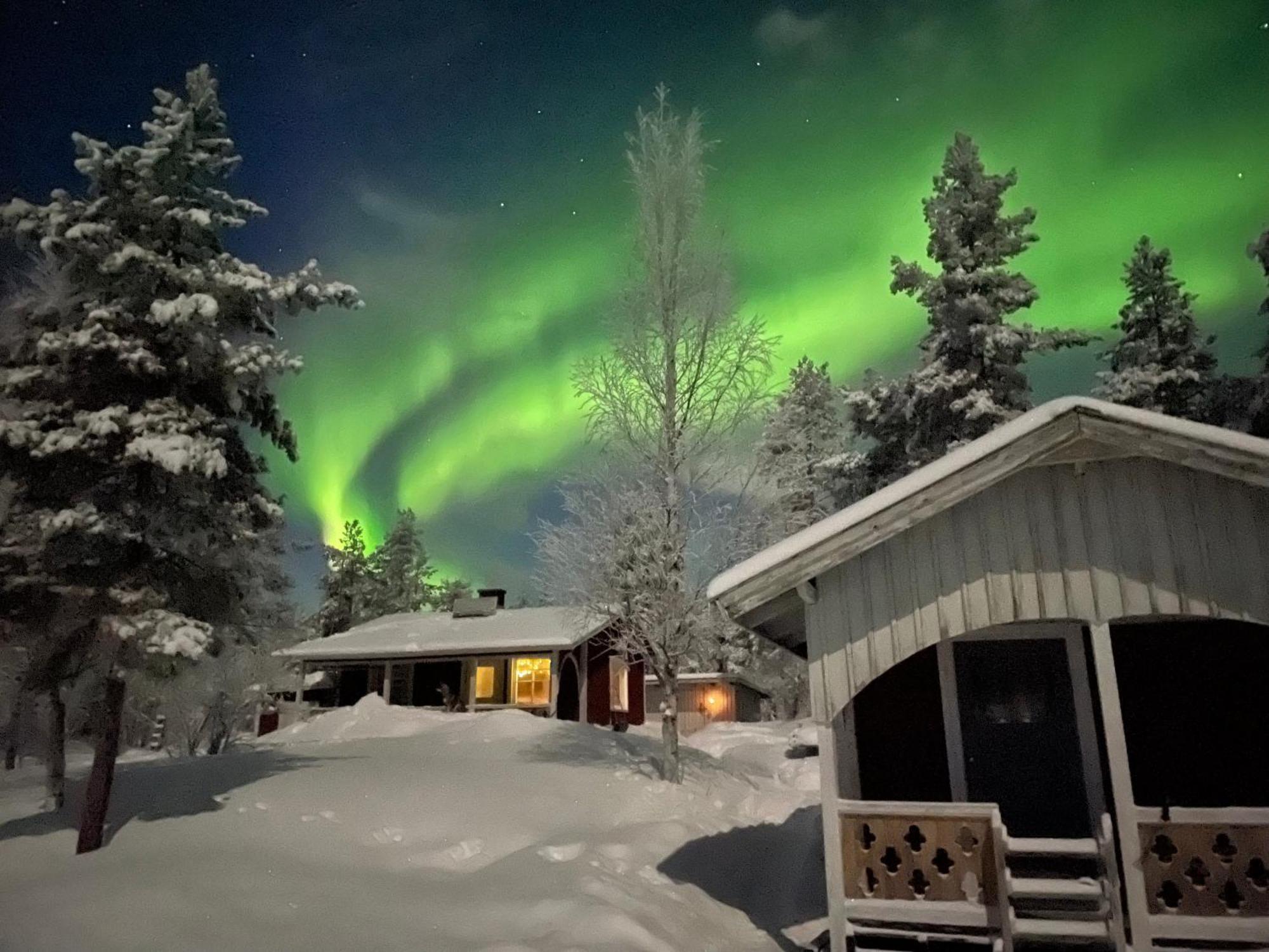Off-Grid Cabin In Nattavaara Lapland Eksteriør billede