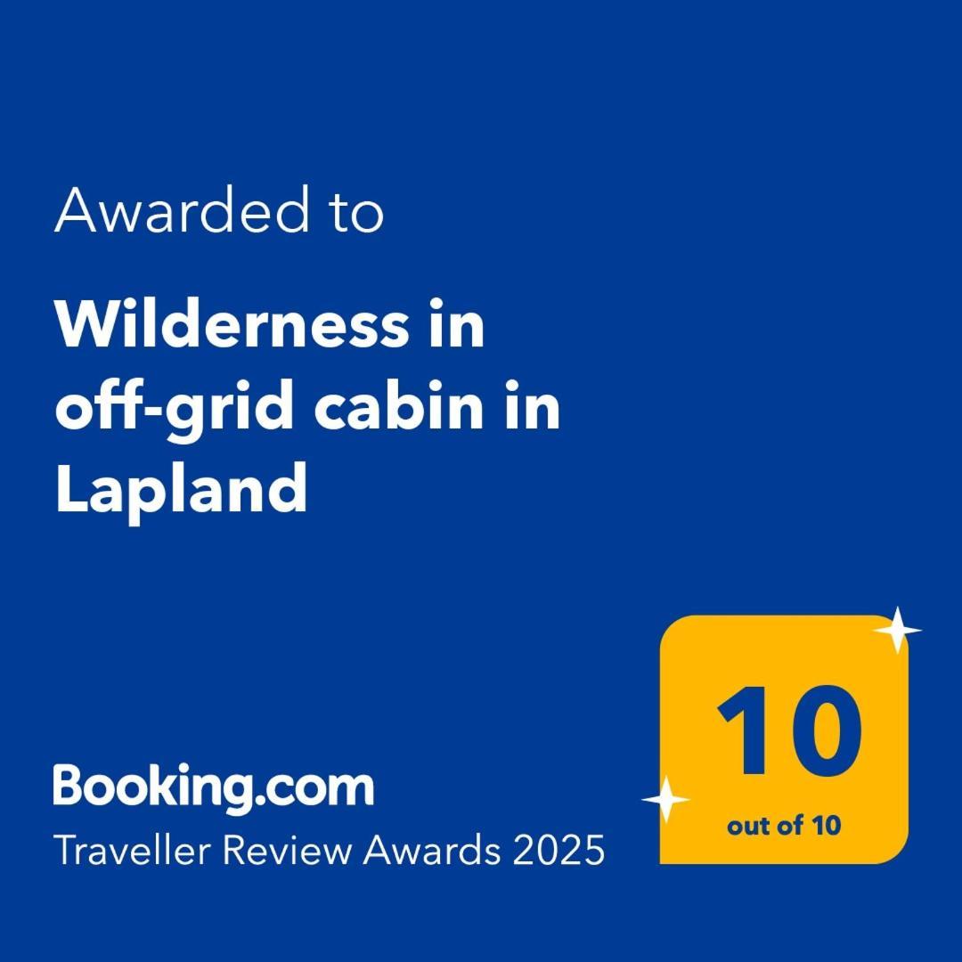 Off-Grid Cabin In Nattavaara Lapland Eksteriør billede
